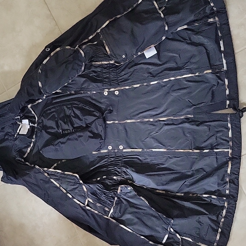 NWT Laundry Packable Trench Coat - Picture 2 of 10